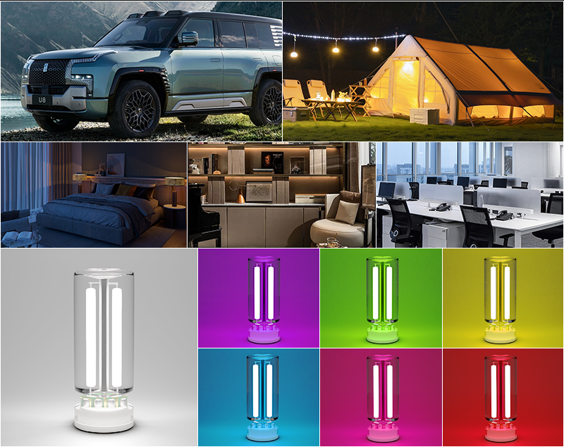 Lampe USB rétro