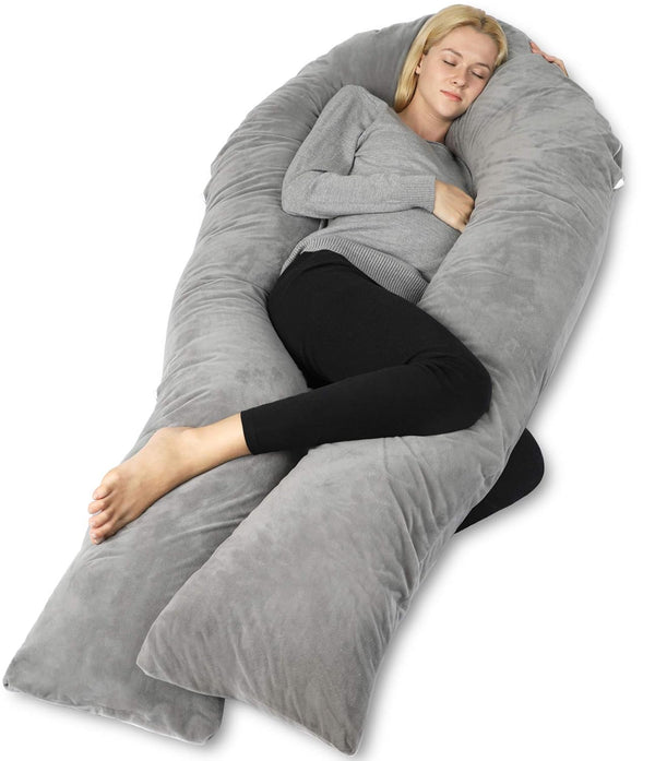 Coussin de grossesse douillet Queen Rose