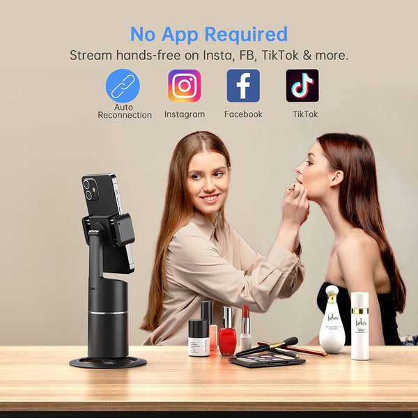 Support de téléphone intelligent avec suivi du visage