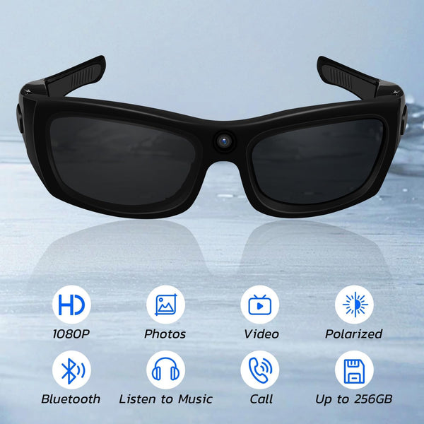 Lunettes de soleil intelligentes avec caméra
