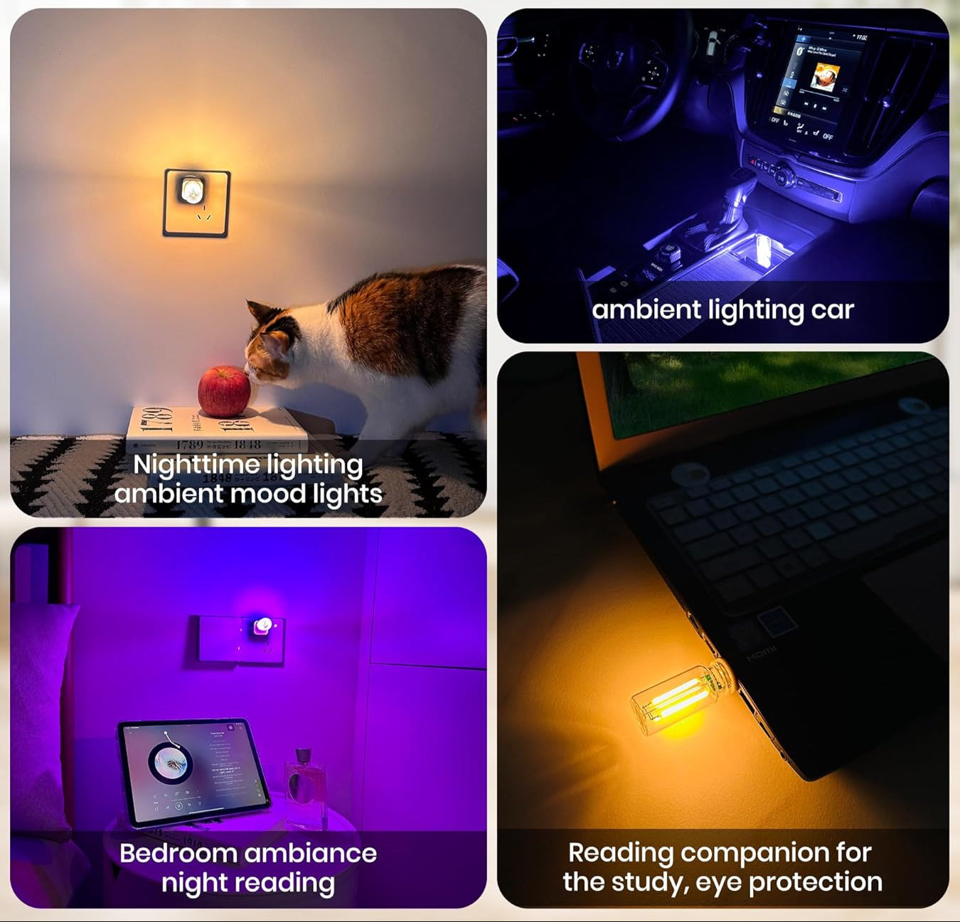 Lampe USB rétro