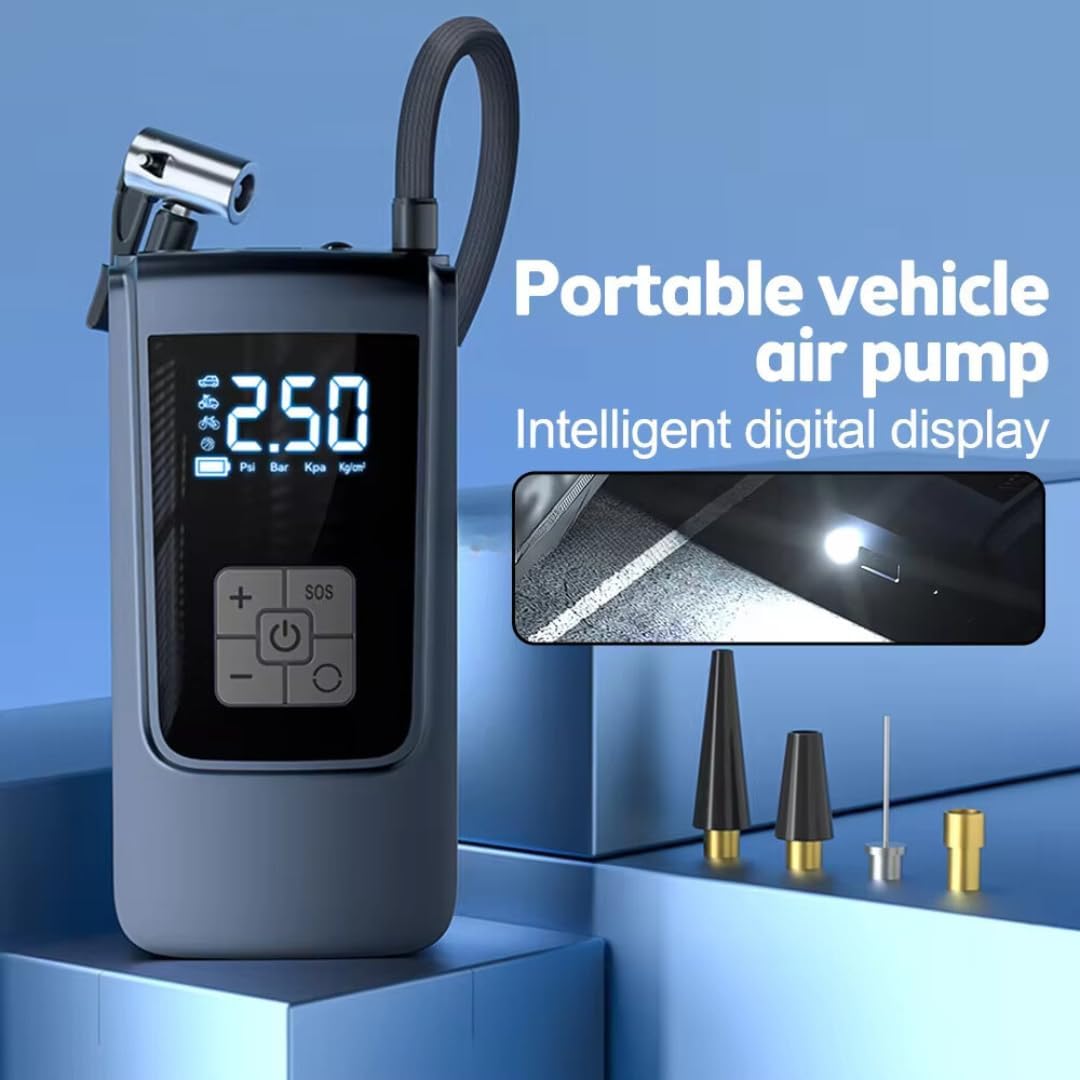 Pompe portable à gonflage rapide