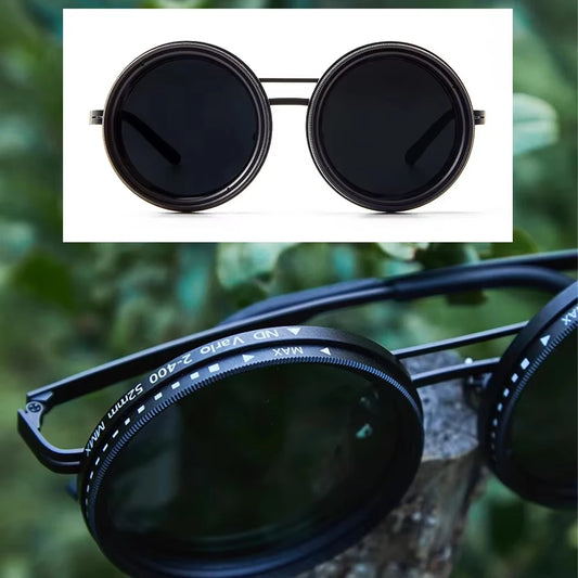 Lunettes de soleil de pêche polarisées vintage