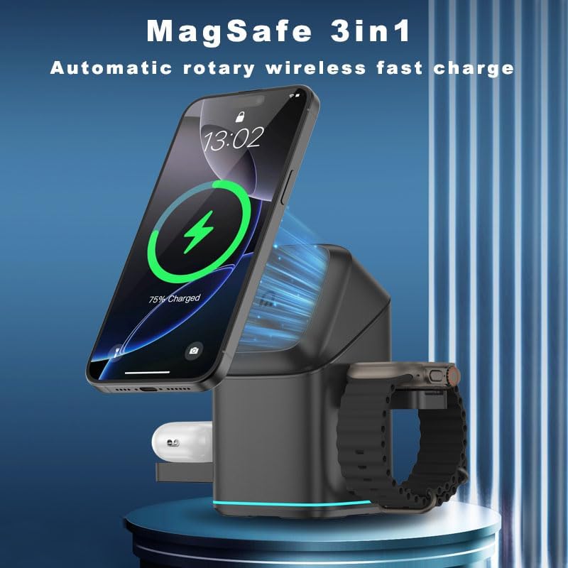 Support de charge magnétique sans fil