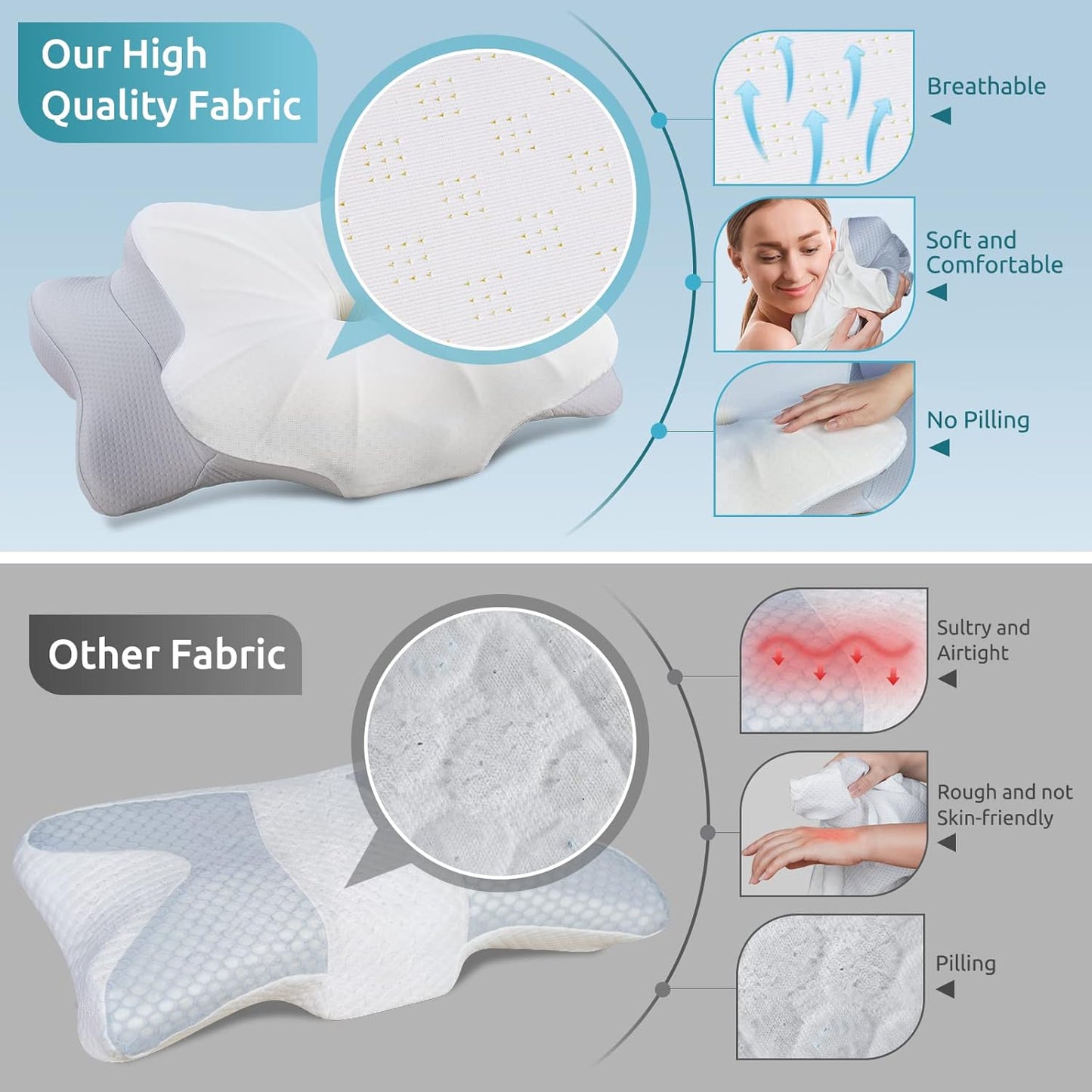 Oreiller cervical DreamComfort