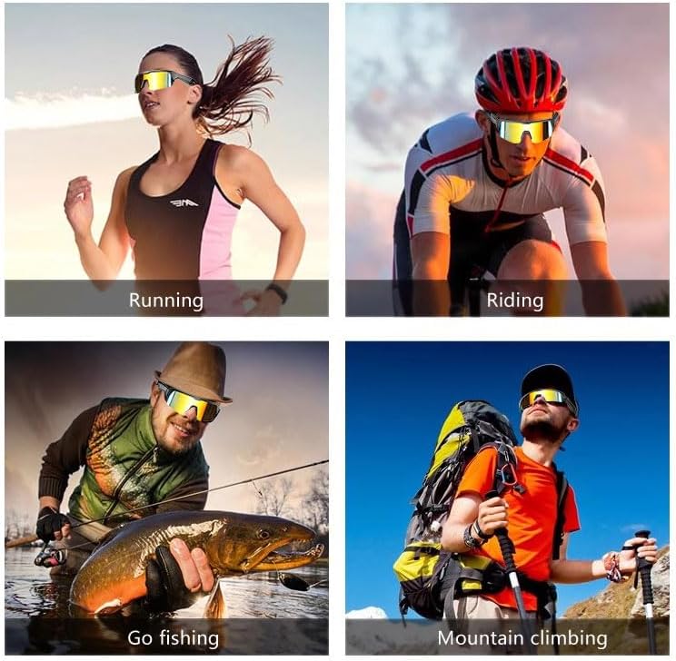 Lunettes de soleil intelligentes pour les aventures