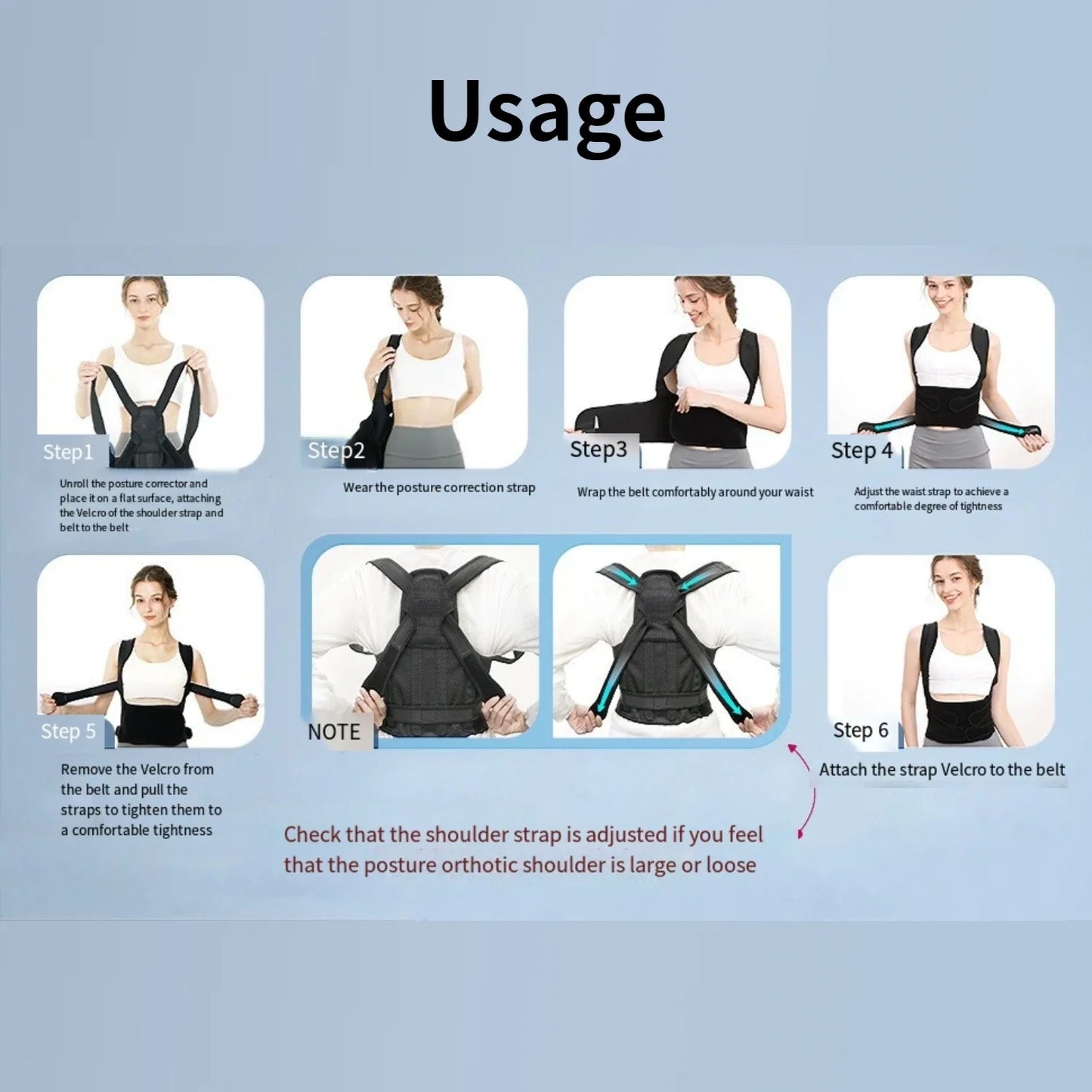 Orthèse de posture ComfortBack