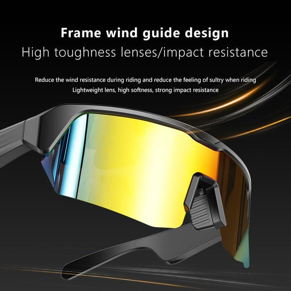Lunettes de soleil intelligentes pour les aventures