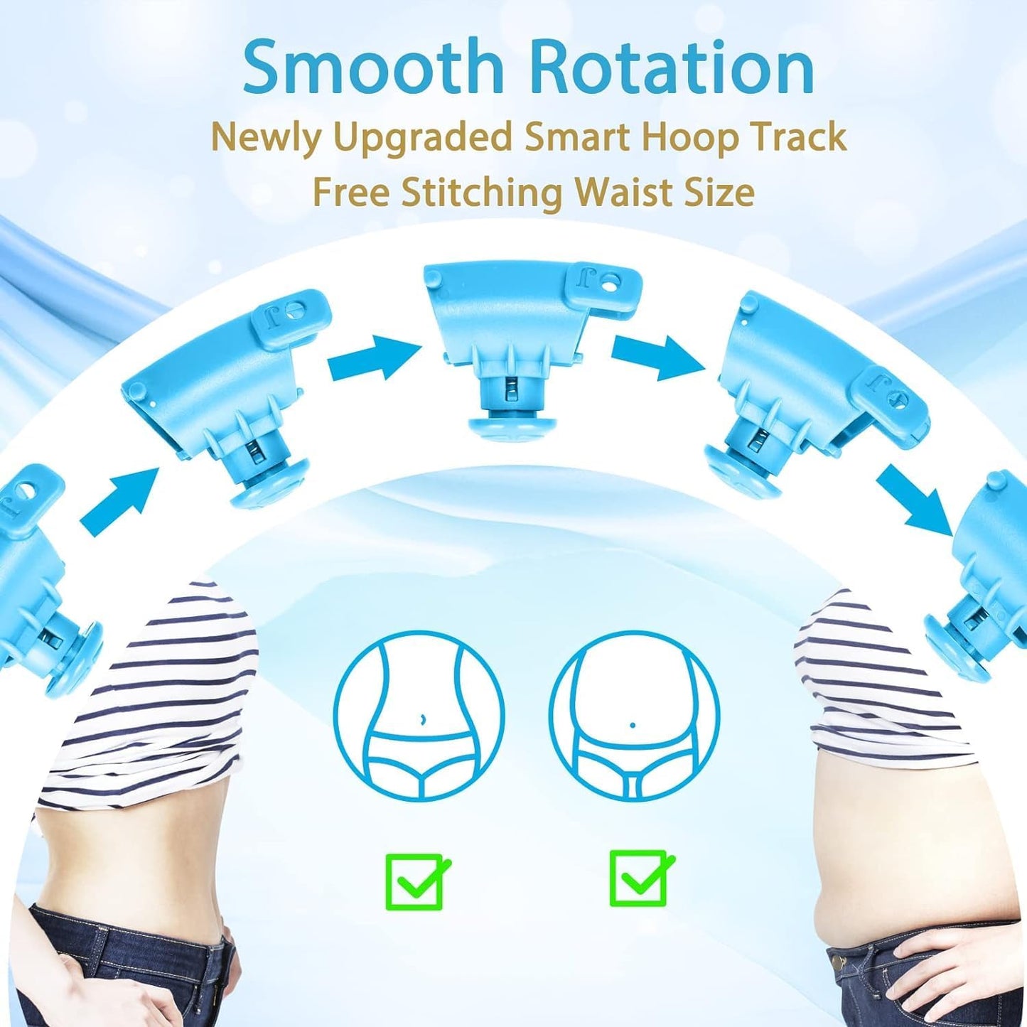 Cerceau de fitness intelligent pour adultes